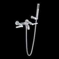 LOMBARDIA® EXPOSED WALL MOUNT TUB FILLER (LEVER HANDLE), Polished Chrome, medium