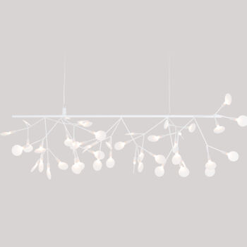 HERACLEUM III ENDLESS LINEAR SUSPENSION, White, large