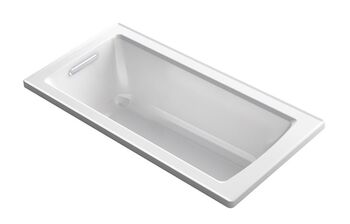 ARCHER® 60 X 30 INCHES DROP IN BATHTUB, White, large