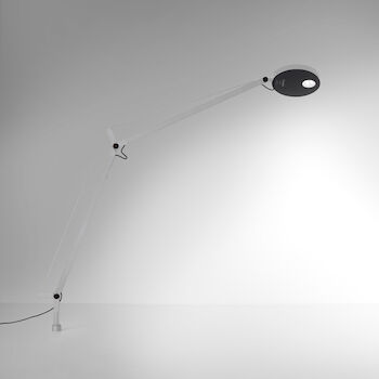 DEMETRA 3000K LED TABLE LAMP WITH IN-SET PIVOT, DEM1TI30K, White, large