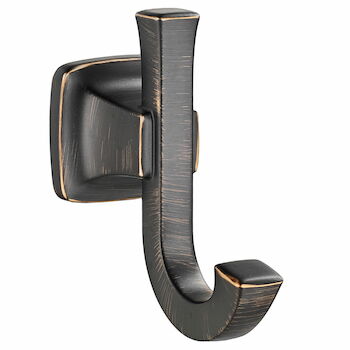 TOWNSEND DOUBLE ROBE HOOK, Legacy Bronze, large