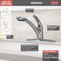 SIGNATURE SINGLE HANDLE PULL-OUT KITCHEN FAUCET, , small