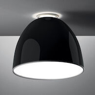 NUR GLOSS 3000K LED FLUSH MOUNT LIGHT, A2436, Gloss Black, medium