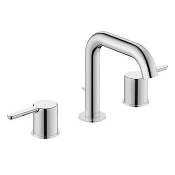 C.1 3-HOLE LAVATORY FAUCET WITH POP-UP DRAIN ASSEMBLY, Chrome, large