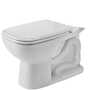 D-CODE TWO-PIECE TOILET BOWL ONLY, White, small