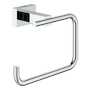 ESSENTIALS CUBE TOILET PAPER HOLDER, Chrome, small