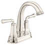 DELANCEY 4-INCH CENTERSET TWO-HANDLE BATHROOM FAUCET, Polished Nickel, small