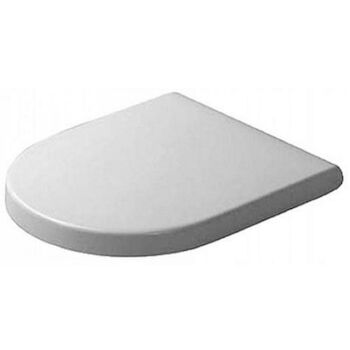 STARCK 3 TOILET SEAT AND COVER, HINGES STAINLESS STEEL, REMOVABLE, WITH SLOW CLOSE, , large