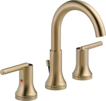 TRINSIC TWO HANDLE WIDESPREAD LAVATORY FAUCET, Champagne Bronze, large
