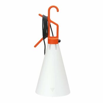 MAYDAY UTILITY DIMMABLE LED LAMP BY KONSTANTIN GRCIC, Orange, large
