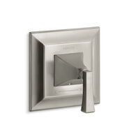 MEMOIRS STATELY VALVE TRIM WITH DECO LEVER HANDLE FOR THERMOSTATIC VALVE, REQUIRES VALVE, Vibrant Brushed Nickel, medium