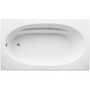 WINDWARD® 72 X 42 INCHES ALCOVE WHIRLPOOL WITH INTEGRAL APRON AND RIGHT-HAND DRAIN, White, small