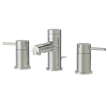 WIDESPREAD LAVATORY FAUCET, 61016, Brushed Nickel, large