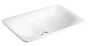SARTORIAL™ HERRINGBONE IN WHITE ON CARILLON®RECTANGLE WADING POOL® BATHROOM SINK, White, small