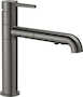 TRINSIC SINGLE HANDLE PULL-OUT KITCHEN FAUCET, Black Stainless, small