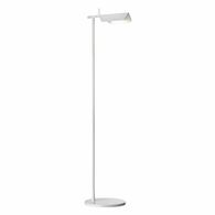 TAB F LED FLOOR LAMP WITH ADJUSTABLE HEAD BY E. BARBER AND J. OSGERBY, White, medium