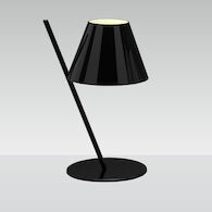 LA PETITE TABLE LAMP, 17510, Black, medium