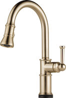 ARTESSO SINGLE HANDLE PULL-DOWN KITCHEN FAUCET WITH SMARTTOUCH(R) TECHNOLOGY, Brilliance Luxe Gold, medium