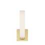 VOGUE 15-INCH 3000K LED WALL SCONCE LIGHT, WS-3115, Brushed Brass, small
