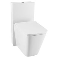 MODULUS ONE-PIECE CHAIR-HEIGHT ELONGATED TOILET WITH SEAT, Canvas White, medium