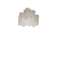 LOGICO TRIPLE NESTED CLASSIC CEILING LAMP, Grey Smoke, medium