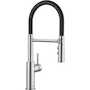 CTRIS FLEXO PULL DOWN KITCHEN FAUCET, PVD Steel, small