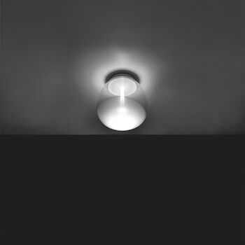 EMPATIA 6.31-INCH LED SEMI-FLUSH LIGHT, 18140, White, large