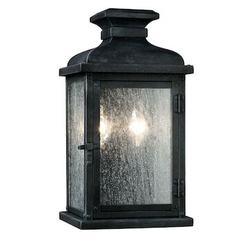 PEDIMENT 12-INCH OUTDOOR SCONCE, , large