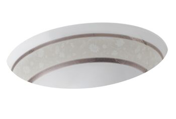 FLIGHT OF FANCY™ WITH PLATINUM ACCENTS ON CAXTON® UNDERMOUNT BATHROOM SINK, White, large