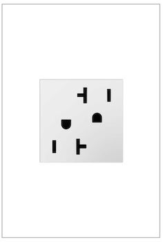 ADORNE 20A OUTLET, White, large