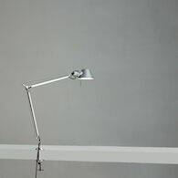 TOLOMEO MINI LED TABLE LAMP WITH CLAMP, Aluminum, medium