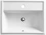 TRESHAM® RECTANGULAR DROP IN BATHROOM SINK WITH SINGLE FAUCET HOLE, White, small