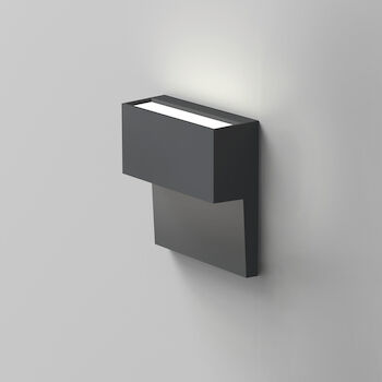 PIANO DIRECT/INDIRECT 2-WIRE 90CRI WALL LIGHT, Anthracite Grey, large