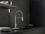 TRINSIC SINGLE HANDLE PULL-DOWN KITCHEN FAUCET WITH SPRING SPOUT WITH TOUCH2O, Chrome, small