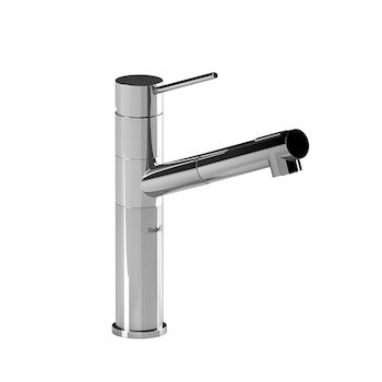 CAYO KITCHEN FAUCET WITH 2-JET PULL OUT SPRAY, Chrome, large