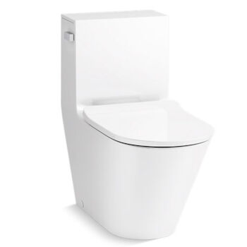 BRAZN ONE-PIECE COMPACT ELONGATED TOILET, White, large