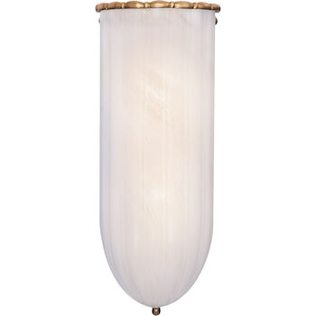 AERIN ROSEHILL 2-LIGHT 6-INCH LINEAR WALL SCONCE LIGHT WITH WHITE GLASS SHADE, , large