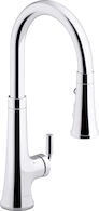 TONE™ TOUCHLESS PULL-DOWN SINGLE-HANDLE KITCHEN SINK FAUCET, Polished Chrome, medium