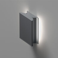 LINEAFLAT MINI DUAL LED WALL/CEILING LIGHT, Anthracite Grey, medium