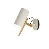 SCANTLING A WALL SCONCE, White, medium