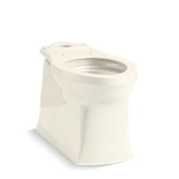 CORBELLE COMFORT HEIGHT ELONGATED TOILET BOWL ONLY, Biscuit, large