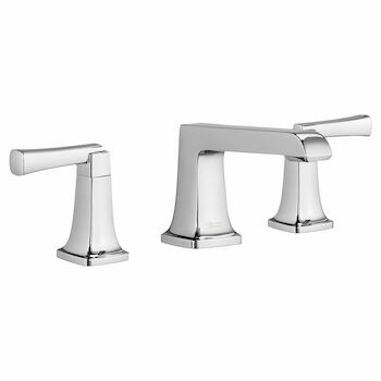 TOWNSEND 8-INCH WIDESPREAD 2-HANDLES BATHROOM FAUCET WITH LEVER HANDLES, Polished Chrome, large