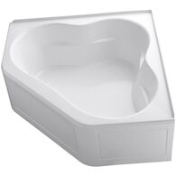 TERCET® 60 X 60 INCHES BATHTUB WITH INTEGRAL APRON, INTEGRAL FLANGE AND CENTER DRAIN, White, medium