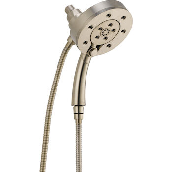 ESSENTIAL LINEAR ROUND HYDRATI™ 2|1 SHOWER WITH H2OKINETIC® TECHNOLOGY, Brushed Nickel, large