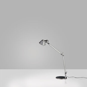 TOLOMEO MINI LED TABLE LAMP WITH BASE, Aluminum, large