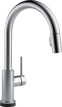 TRINSIC SINGLE HANDLE PULL-DOWN KITCHEN FAUCET FEATURING TOUCH2O(R) TECHNOLOGY, Arctic Stainless, large