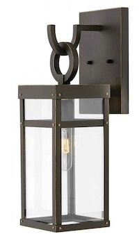 PORTER SMALL WALL MOUNT LANTERN, Oil Rubbed Bronze, large
