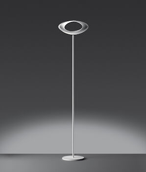 CABILDO 2700K LED FLOOR LAMP, 1180W, White, large