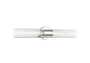 ODETTE 2 LIGHT 24" LINEAR WALL SONCE, Chrome, small