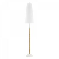 MARIANA FLOOR LAMP, Textured White, medium